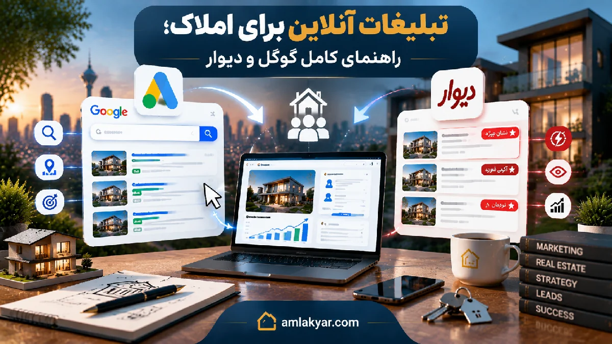 تبلیغات آنلاین برای املاک؛ راهنمای کامل گوگل و دیوار
